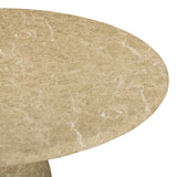 Cynthia 36" Light Emperador Faux Marble Indoor/Outdoor Coffee Table by TOV Furniture at Eve Furniture