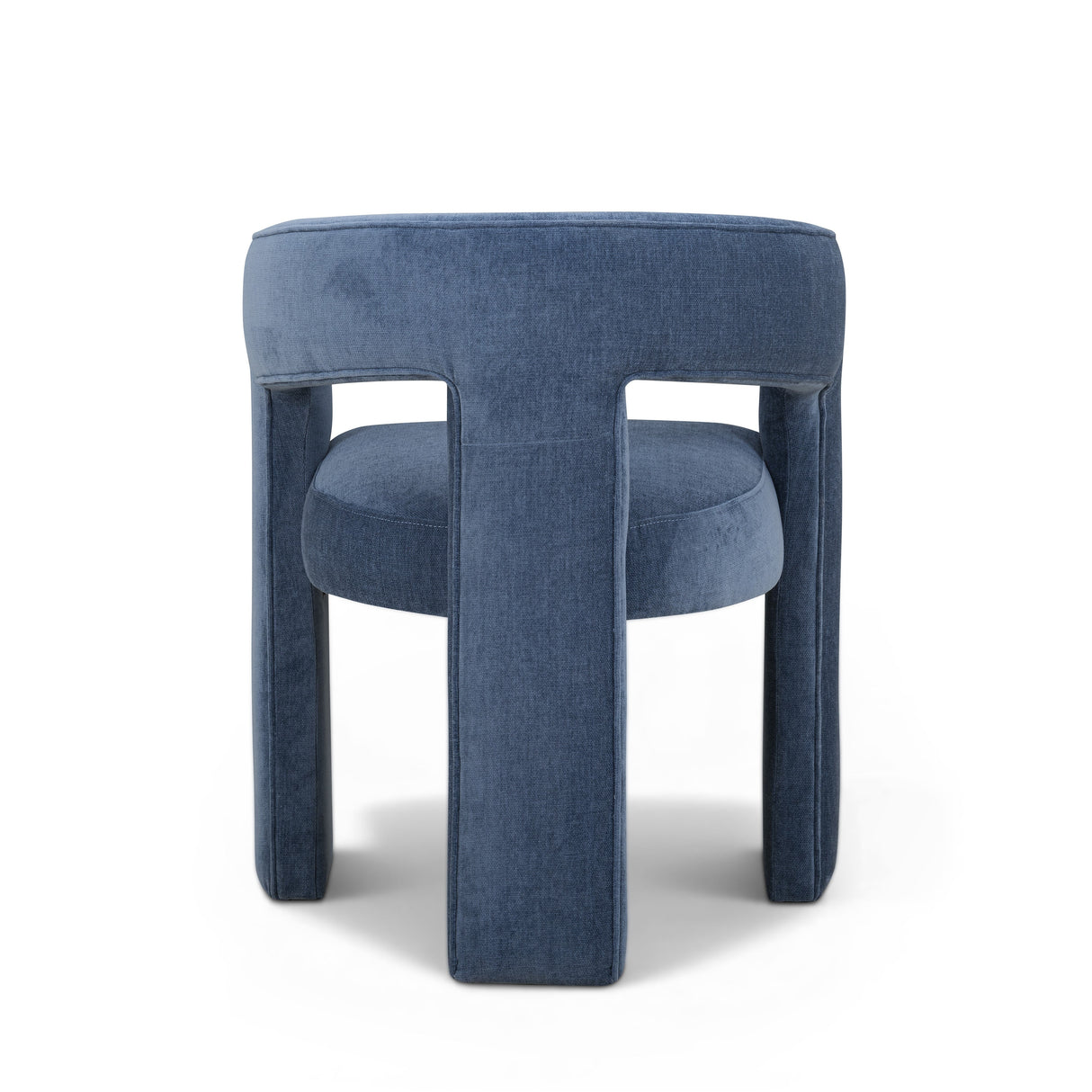 Malone Denim Blue Performance Fabric Dining Chair by TOV Furniture at Eve Furniture