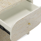 Borno 20" Mother of Pearl Nightstand