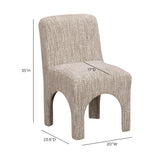Tomlin Performance Chenille Dining Chair by TOV Furniture at Eve Furniture