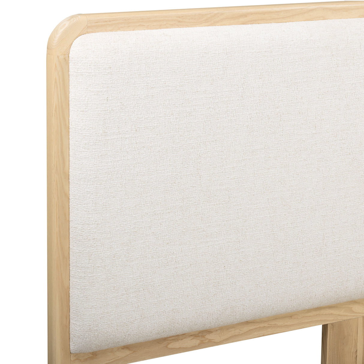 Rafaelle Natural Solid Ash Queen Bed by TOV Furniture at Eve Furniture