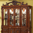 Medieve Antique Oak Hutch & Buffet by Furniture of America at Eve Furniture