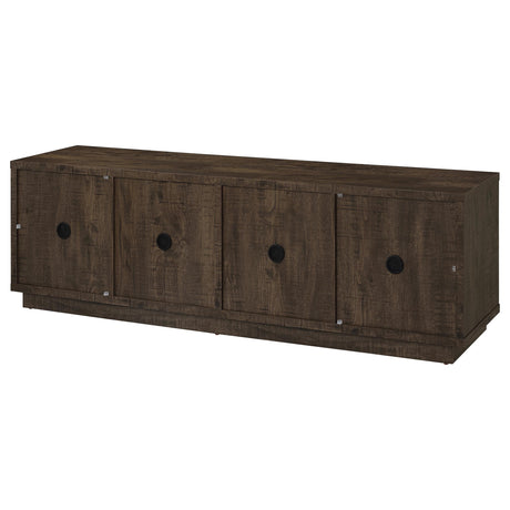Medina Dark Rustic Mango Tv Stand by Coaster at Eve Furniture