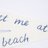 Meet Me at The Beach by Mercana Studio Hand Embellished Textured Framed Art Print Matted under Glass by Mercana at Eve Furniture