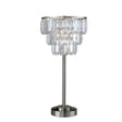 Meg Clear Table Lamp by Furniture of America at Eve Furniture