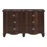 Meghan Espresso Dresser by Homelegance at Eve Furniture