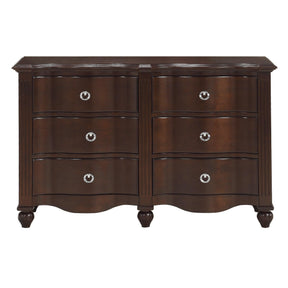 Meghan Espresso Dresser by Homelegance at Eve Furniture