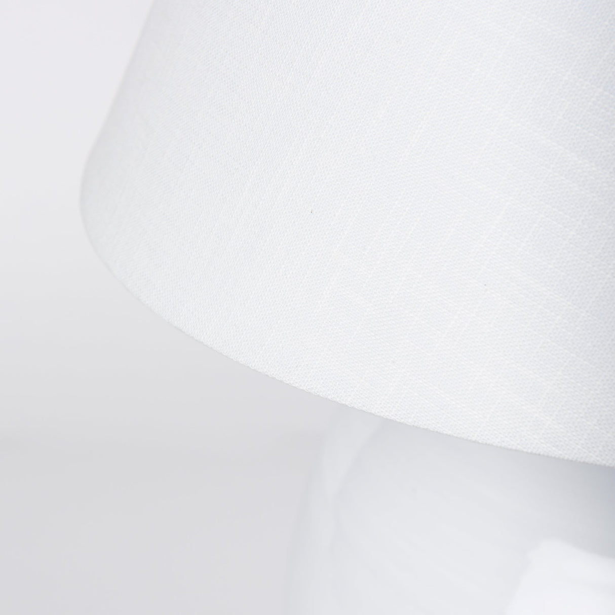 Mehdi White Ceramic Table Lamp by Mercana at Eve Furniture