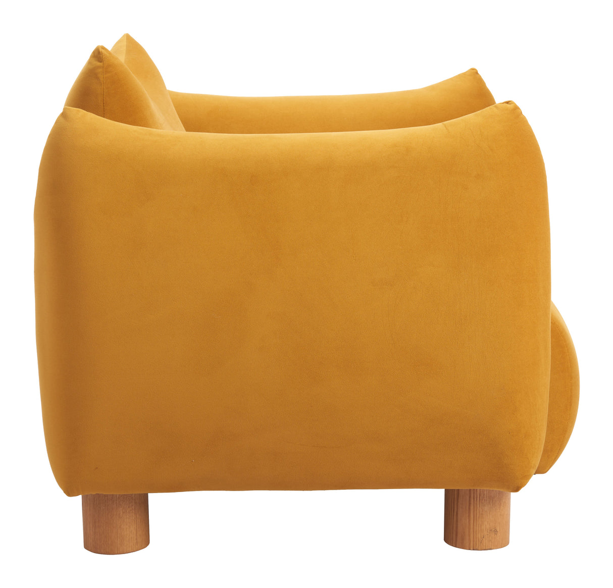 Meia Mustard Accent Chair by Zuomod at Eve Furniture