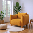 Meia Mustard Accent Chair by Zuomod at Eve Furniture