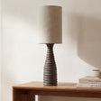 Meili Dark Brown/Natural Table Lamp by MOES at Eve Furniture