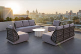 Mekan Gray Outdoor Accent Chair by Zuomod at Eve Furniture