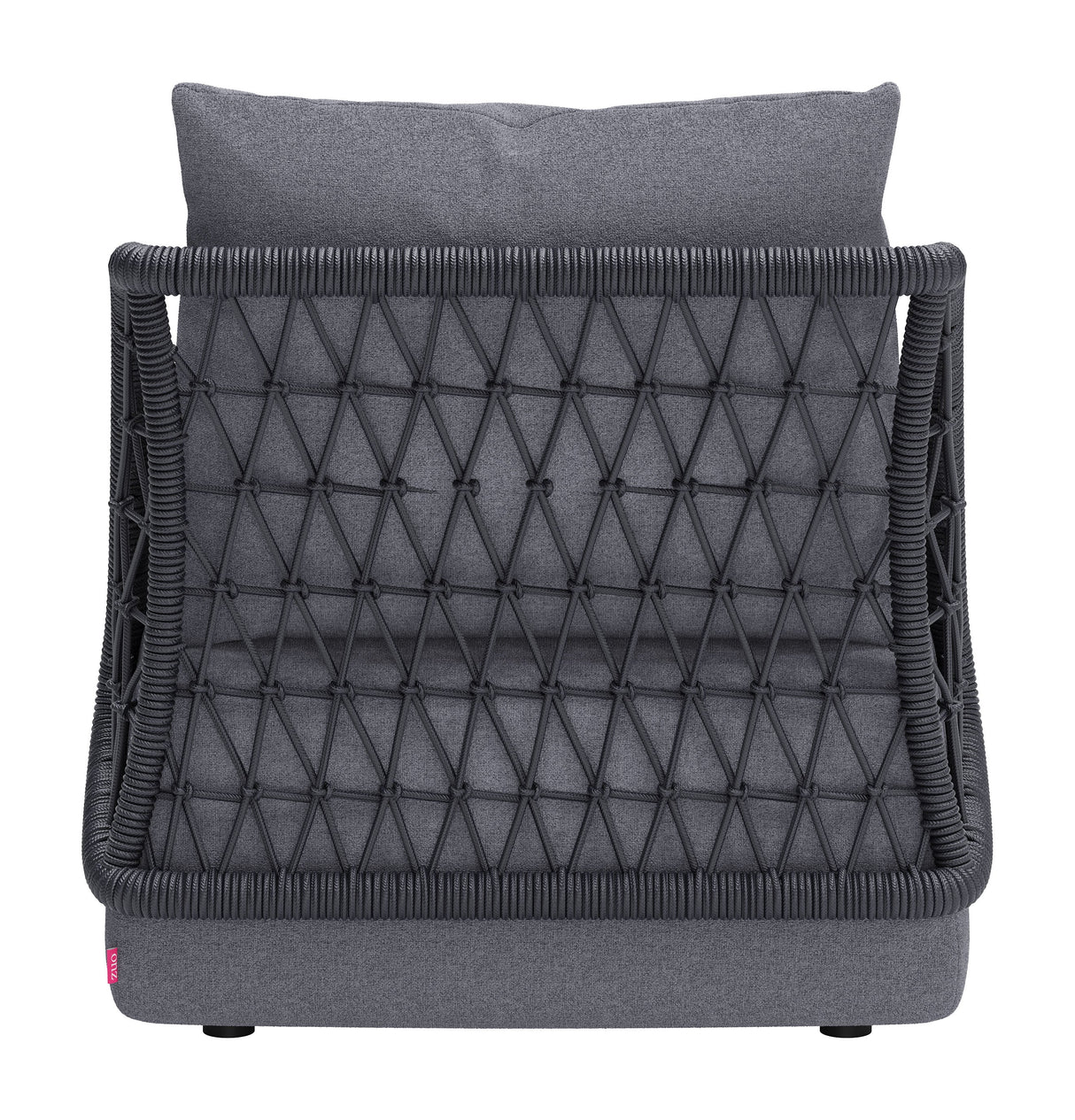 Mekan Gray Outdoor Accent Chair by Zuomod at Eve Furniture