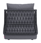 Mekan Gray Outdoor Accent Chair by Zuomod at Eve Furniture