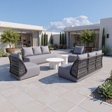 Mekan Gray Outdoor Sofa by Zuomod at Eve Furniture