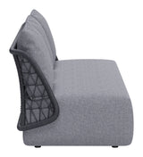 Mekan Gray Outdoor Sofa by Zuomod at Eve Furniture
