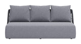 Mekan Gray Outdoor Sofa by Zuomod at Eve Furniture