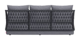 Mekan Gray Outdoor Sofa by Zuomod at Eve Furniture