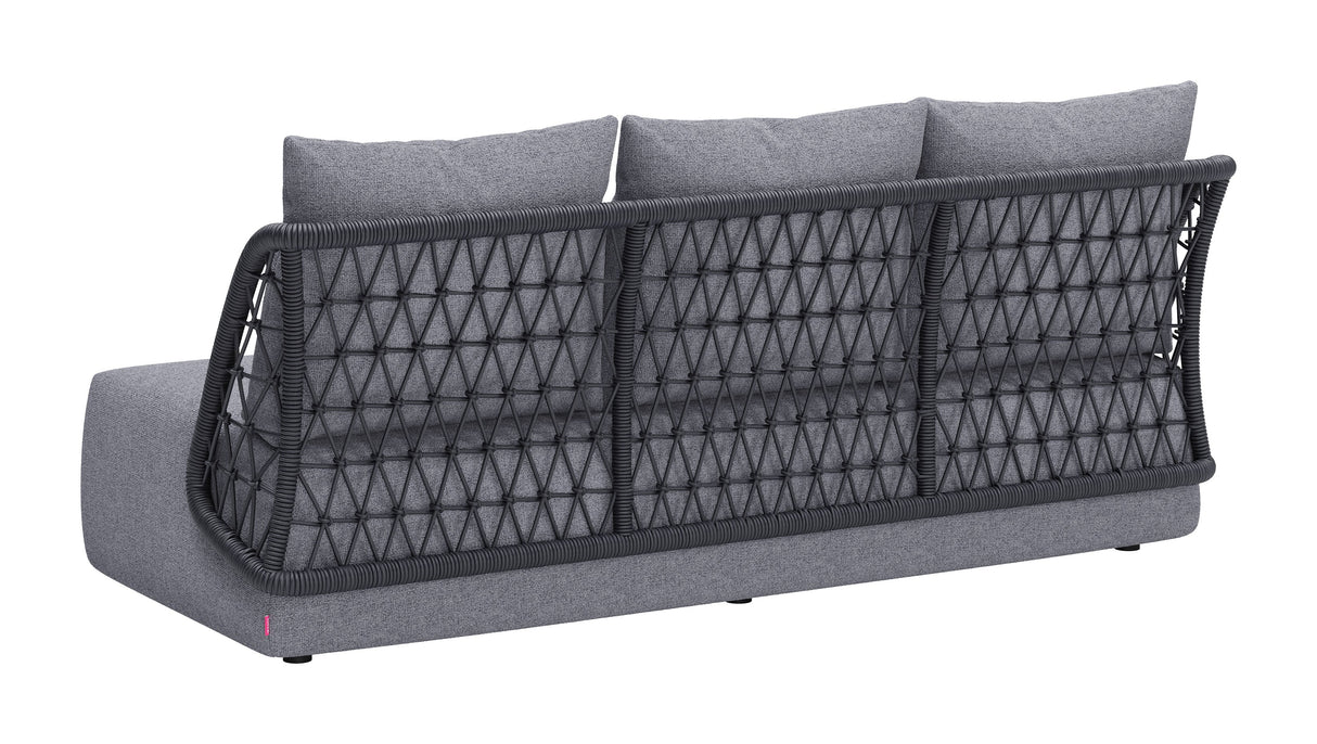 Mekan Gray Outdoor Sofa by Zuomod at Eve Furniture