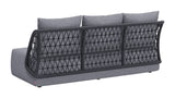 Mekan Gray Outdoor Sofa by Zuomod at Eve Furniture