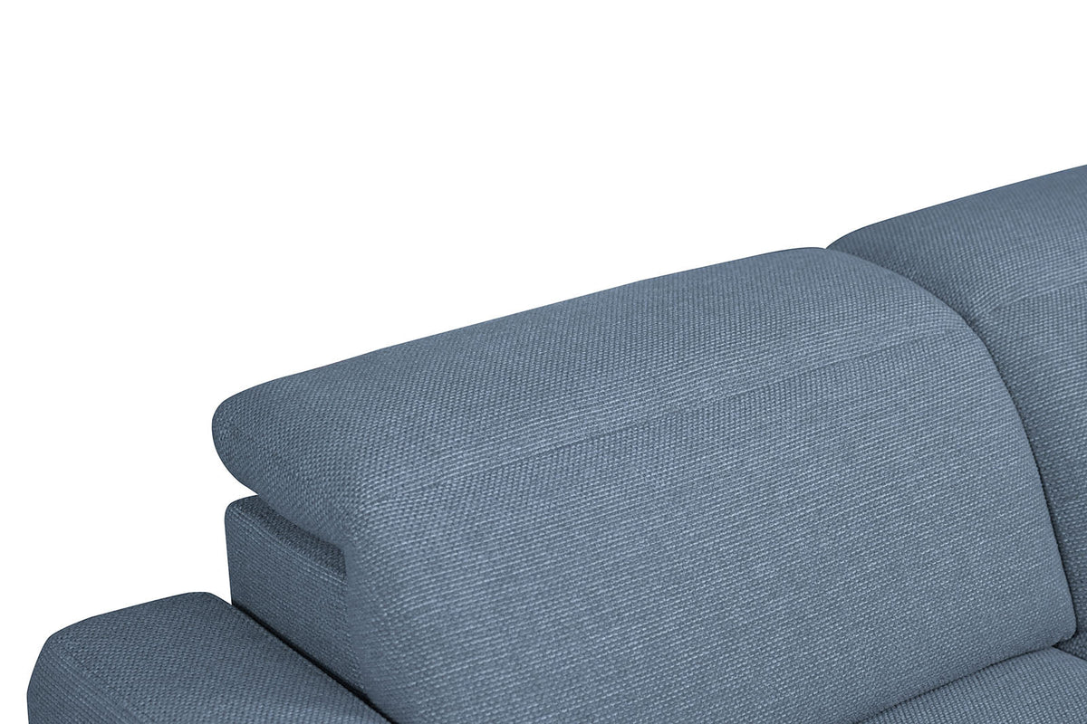 Melancton Blue Power Sectional by Furniture of America at Eve Furniture
