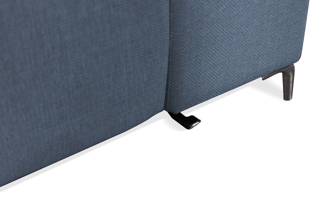 Melancton Blue Power Sectional by Furniture of America at Eve Furniture