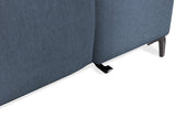 Melancton Blue Power Sectional by Furniture of America at Eve Furniture