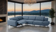 Melancton Blue Power Sectional by Furniture of America at Eve Furniture