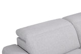 Melancton Light Gray Power Sectional by Furniture of America at Eve Furniture