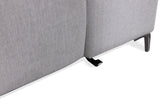 Melancton Light Gray Power Sectional by Furniture of America at Eve Furniture