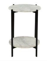 Melanie Accent Table White by Moe's Home at Eve Furniture