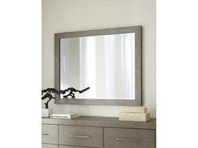 Melbourne Beveled Glass Mirror in Mineral by Modus Furniture at Eve Furniture