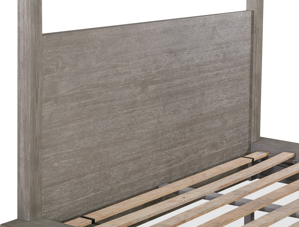 Melbourne Mineral California King Canopy Bed by Modus Furniture at Eve Furniture