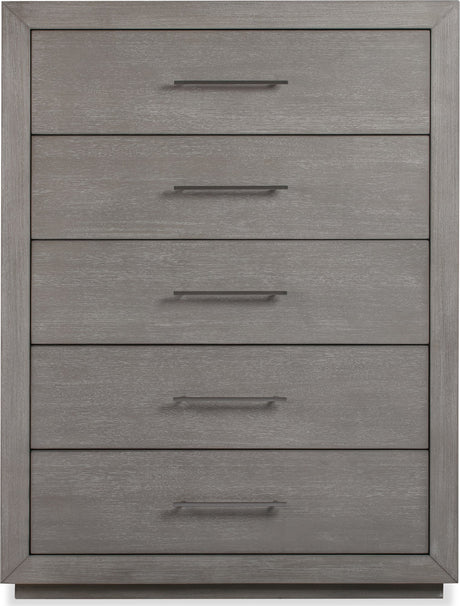 Melbourne Mineral Five Drawer Chest by Modus Furniture at Eve Furniture