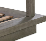 Melbourne Mineral Full Canopy Bed by Modus Furniture at Eve Furniture