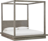 Melbourne Mineral Queen Canopy Bed by Modus Furniture at Eve Furniture