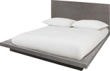 Melbourne Mineral Queen Panel Bed by Modus Furniture at Eve Furniture