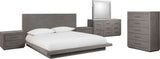 Melbourne Mineral Queen Panel Bed by Modus Furniture at Eve Furniture