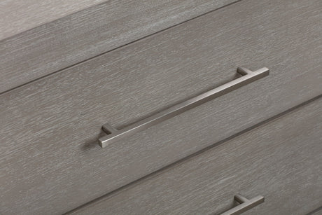 Melbourne Mineral Two Drawer Nightstand with USB by Modus Furniture at Eve Furniture