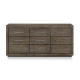 Melbourne Nine Drawer Dresser in Dark Pine by Modus Furniture at Eve Furniture
