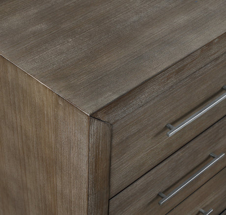 Melbourne Nine Drawer Dresser in Dark Pine by Modus Furniture at Eve Furniture