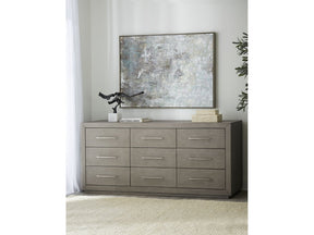 Melbourne Nine Drawer Dresser in Mineral by Modus Furniture at Eve Furniture