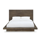 Melbourne Wood Full Platform Bed in Dark Pine by Modus Furniture at Eve Furniture