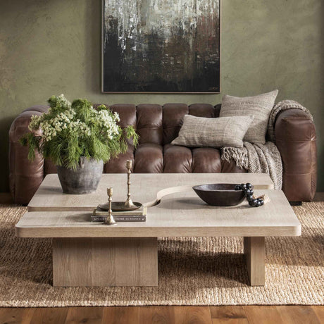 Melina Coastal Drift 2 Piece Coffee Table by Classic Home at Eve Furniture