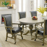 Melina Gray 7-Piece Dining Room Set by Furniture of America at Eve Furniture