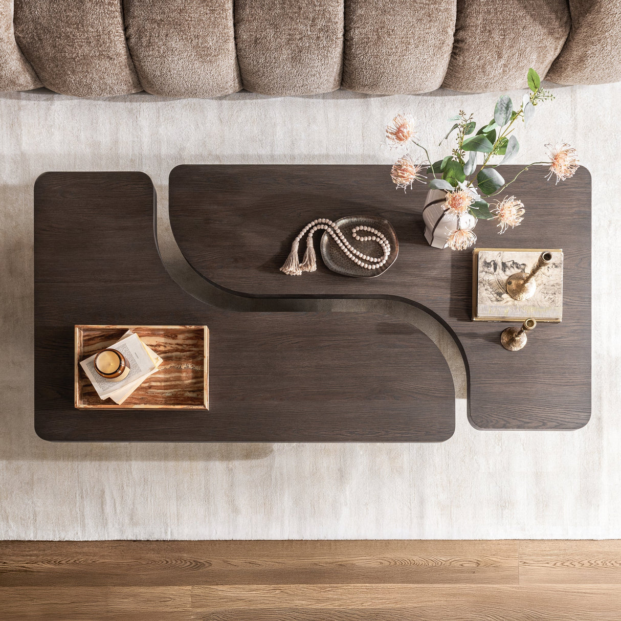 Melina Havana Brown 2 Piece Coffee Table by Classic Home at Eve Furniture