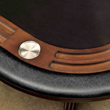 Melinar Cherry/Black 7-Piece Dining Room Set by Furniture of America at Eve Furniture