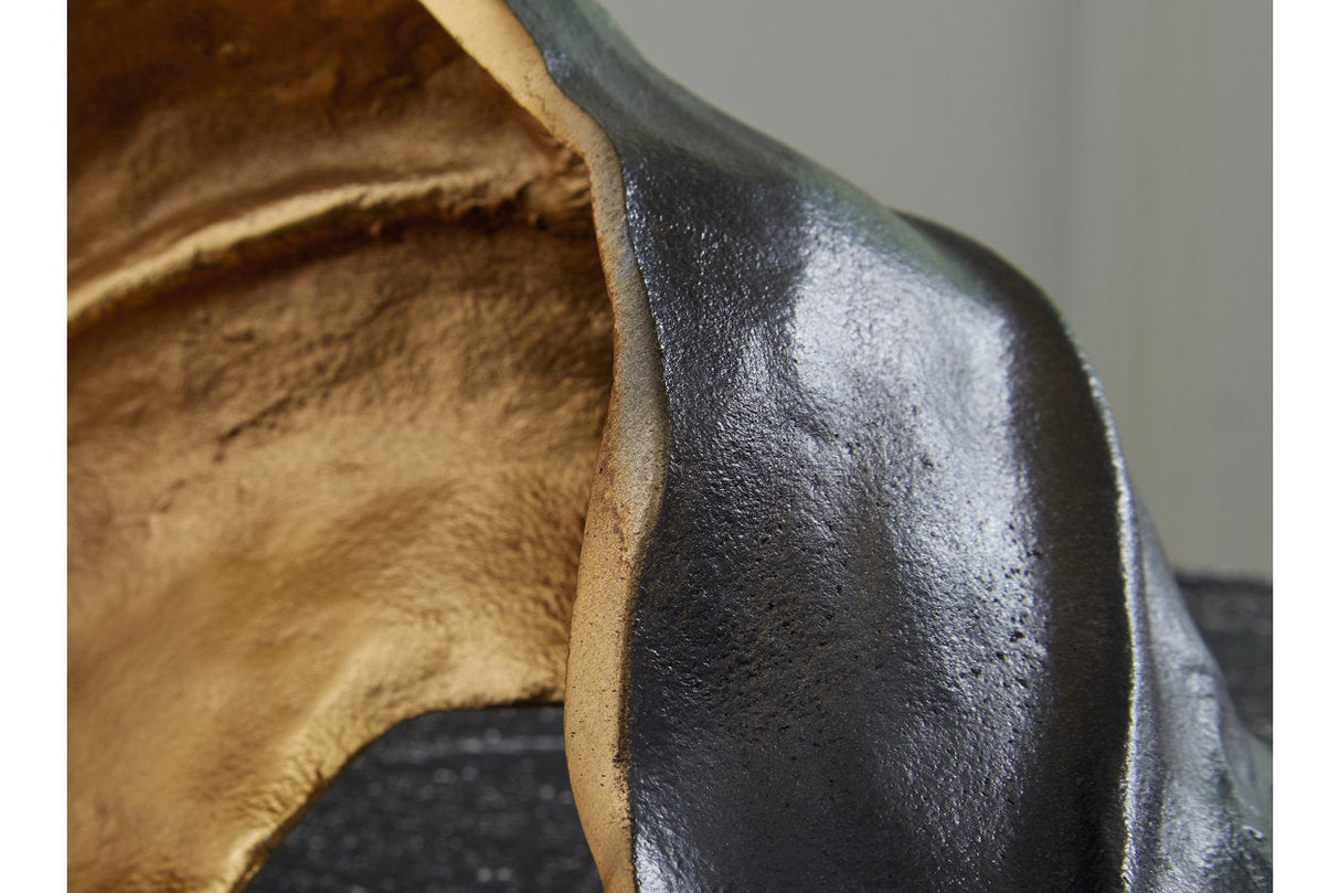Melinda Black/Gold Finish Sculpture by ASHLEY FURNITURE at Eve Furniture