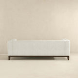 Melissa Mid-Century White Boucle Modern Sofa by Ashcroft Furniture at Eve Furniture