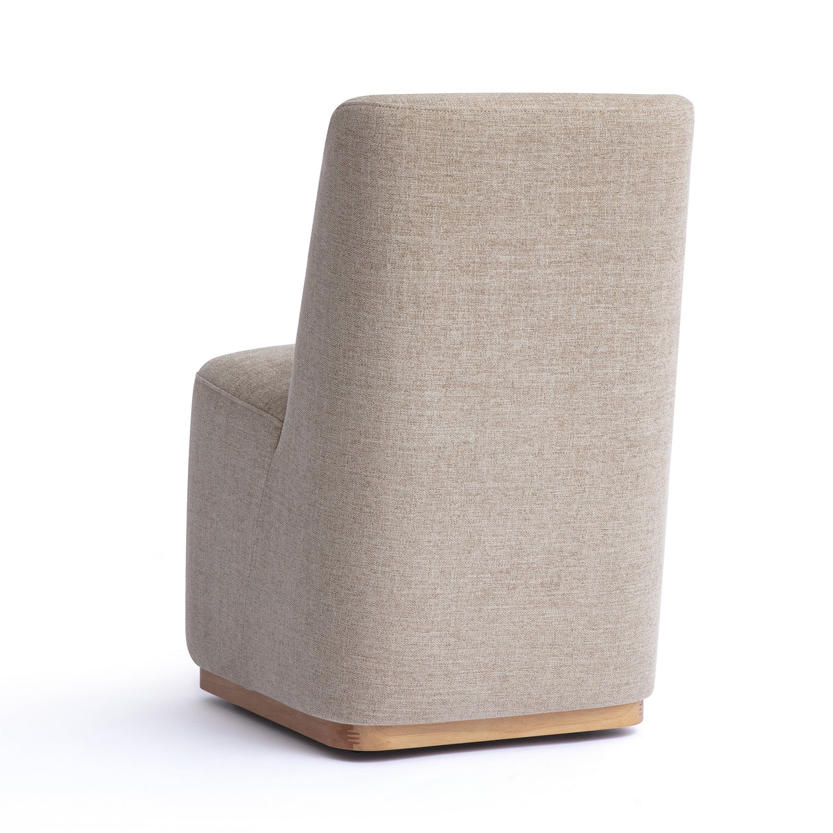Melissa Performance Fabric Rolling Dining Chair by TOV Furniture at Eve Furniture